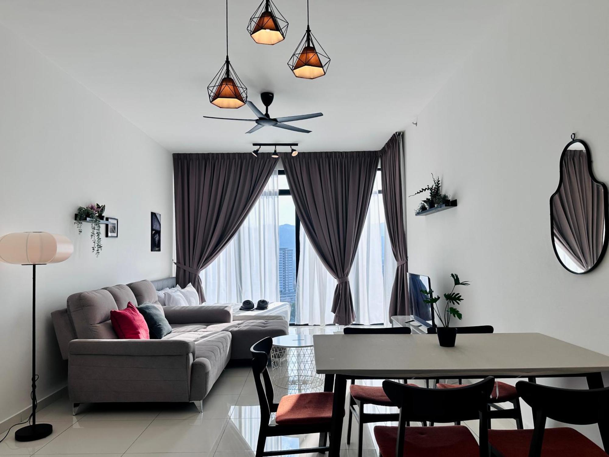 New 2Br Georgetown Warm And Lovely Homestay 10Pax-无敌美景两房民宿 Beacon Executive Suite Екстер'єр фото