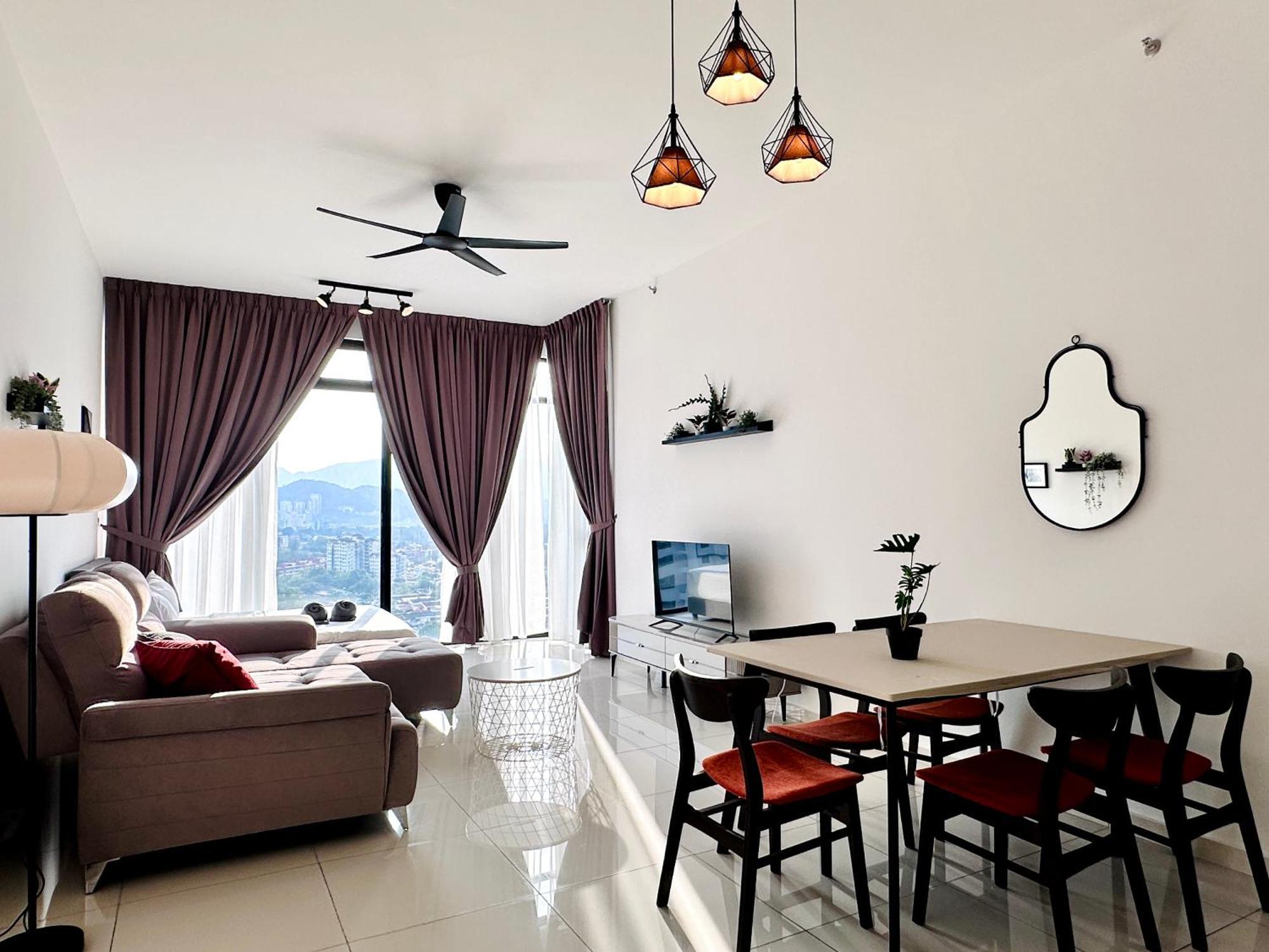 New 2Br Georgetown Warm And Lovely Homestay 10Pax-无敌美景两房民宿 Beacon Executive Suite Екстер'єр фото
