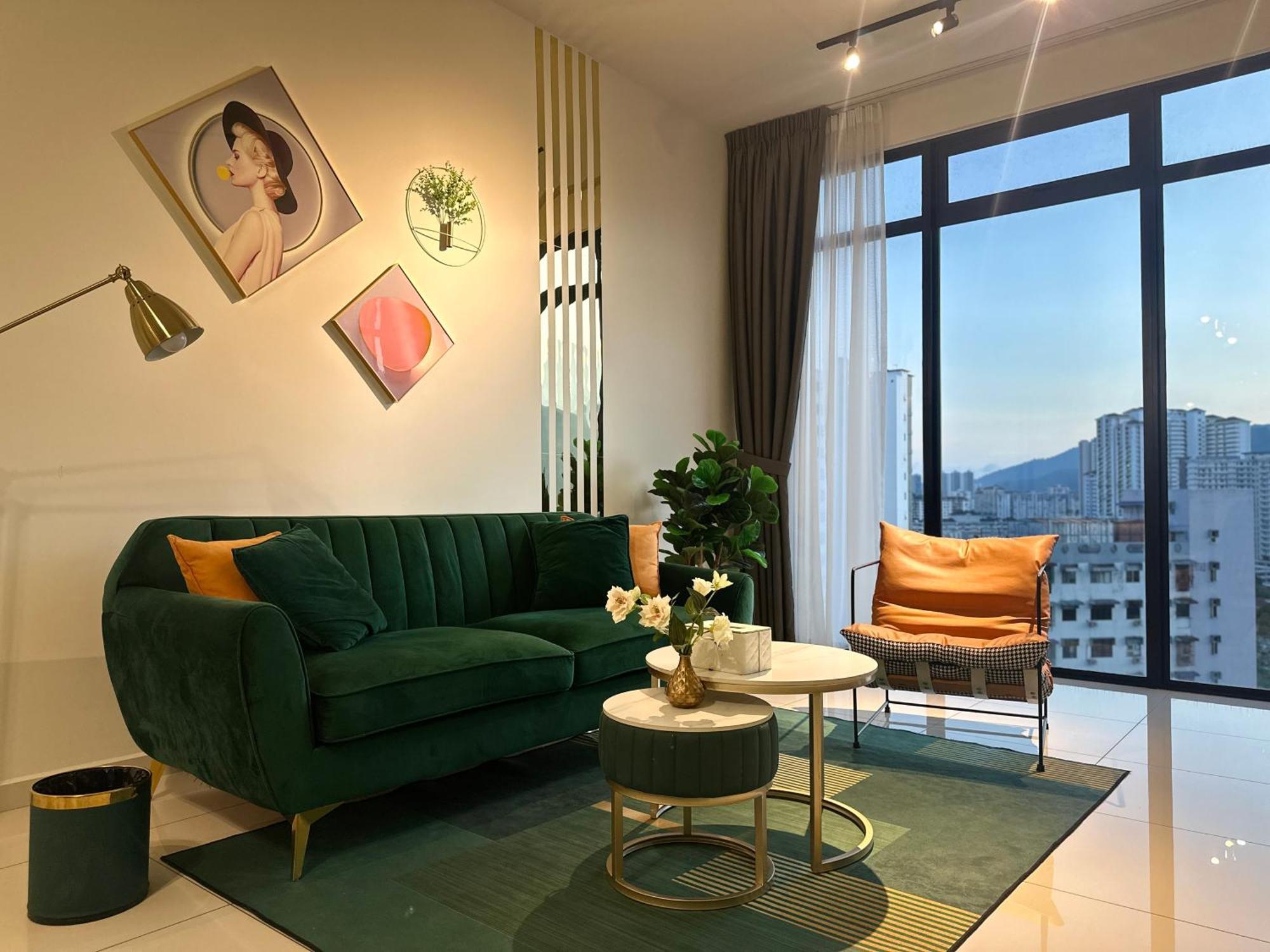 New 2Br Georgetown Warm And Lovely Homestay 10Pax-无敌美景两房民宿 Beacon Executive Suite Екстер'єр фото